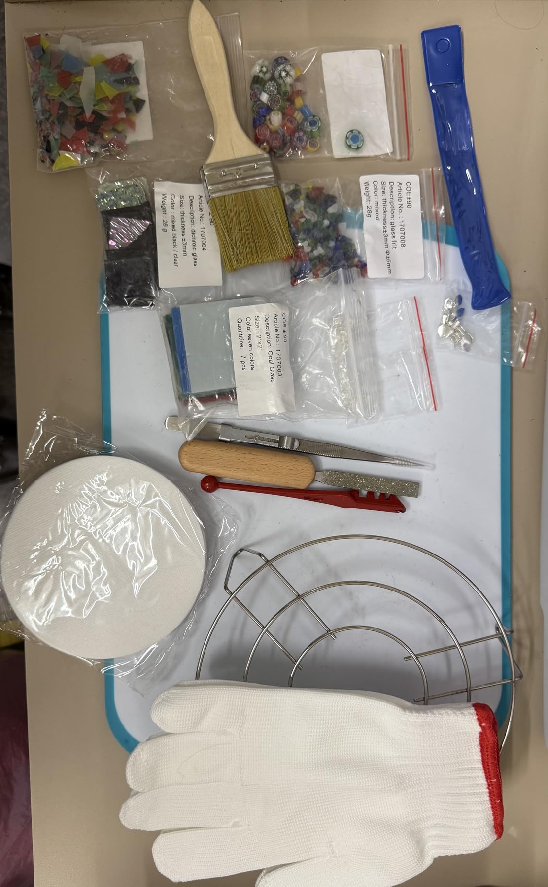 Microwave Kiln Kits for Jewelry Making, Microwave Kiln for Glass Fusing, Microwave Kiln for Clay Pottery, Glass Fusing Kit, Kiln for Pottery at Home, Jewelry Handmake Kit For Adults (Small Klin Kits) customer photo 2