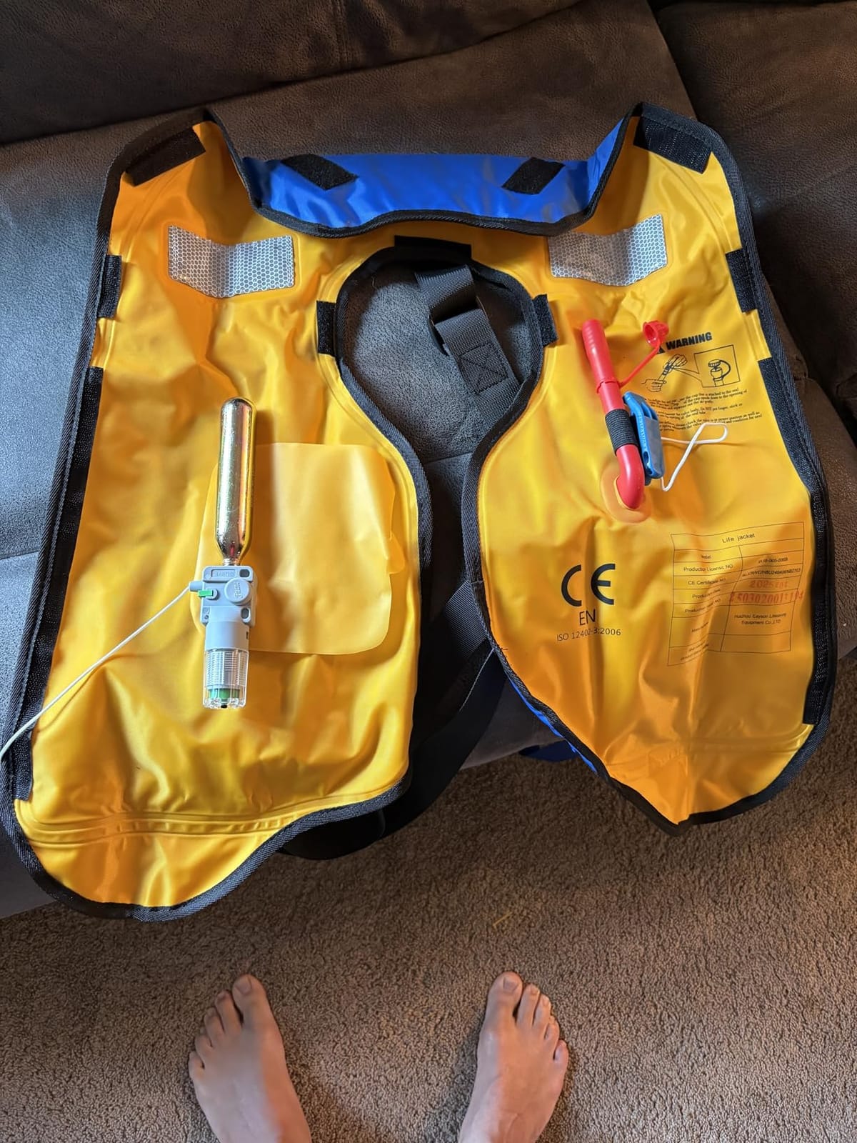 Automatic/Manual Inflatable Life Jacket for Adults | Water Sports customer photo 2
