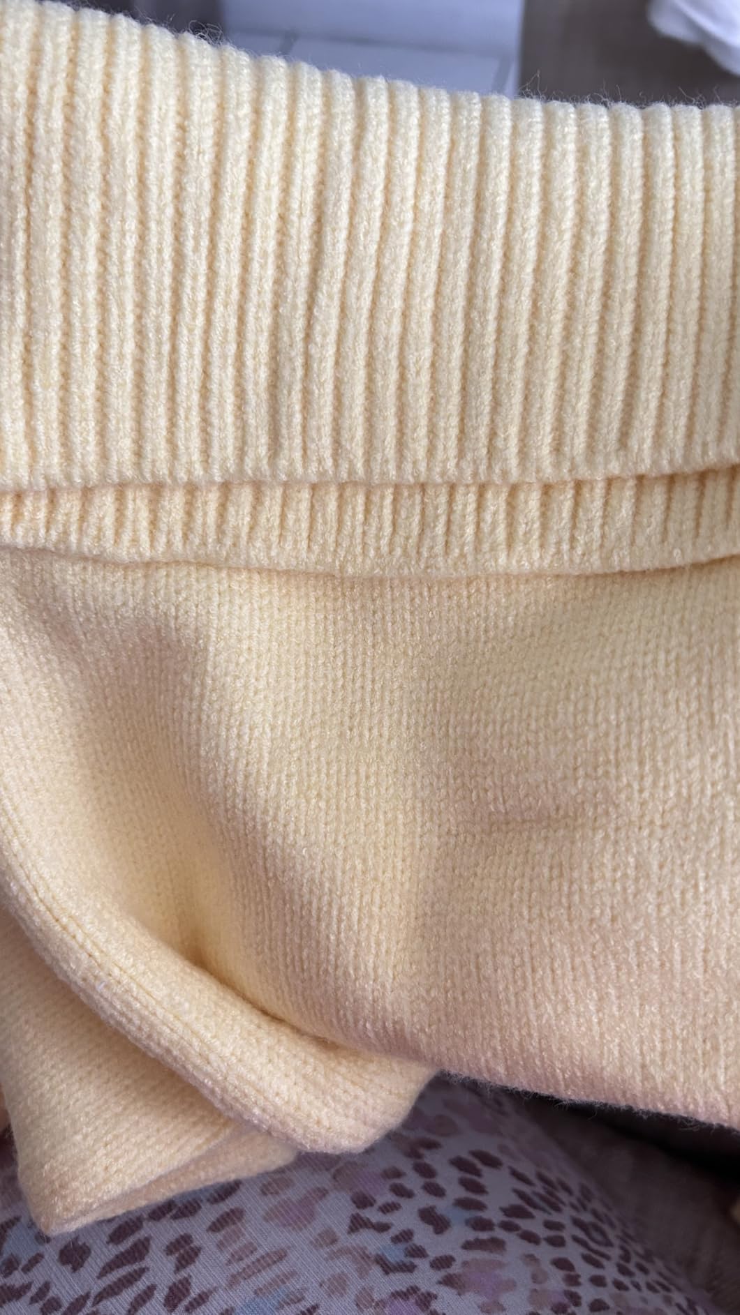 SUUKSESS Women Cashmere Blend Oversized Sweaters Long Sleeve Pullover Tops customer photo 1