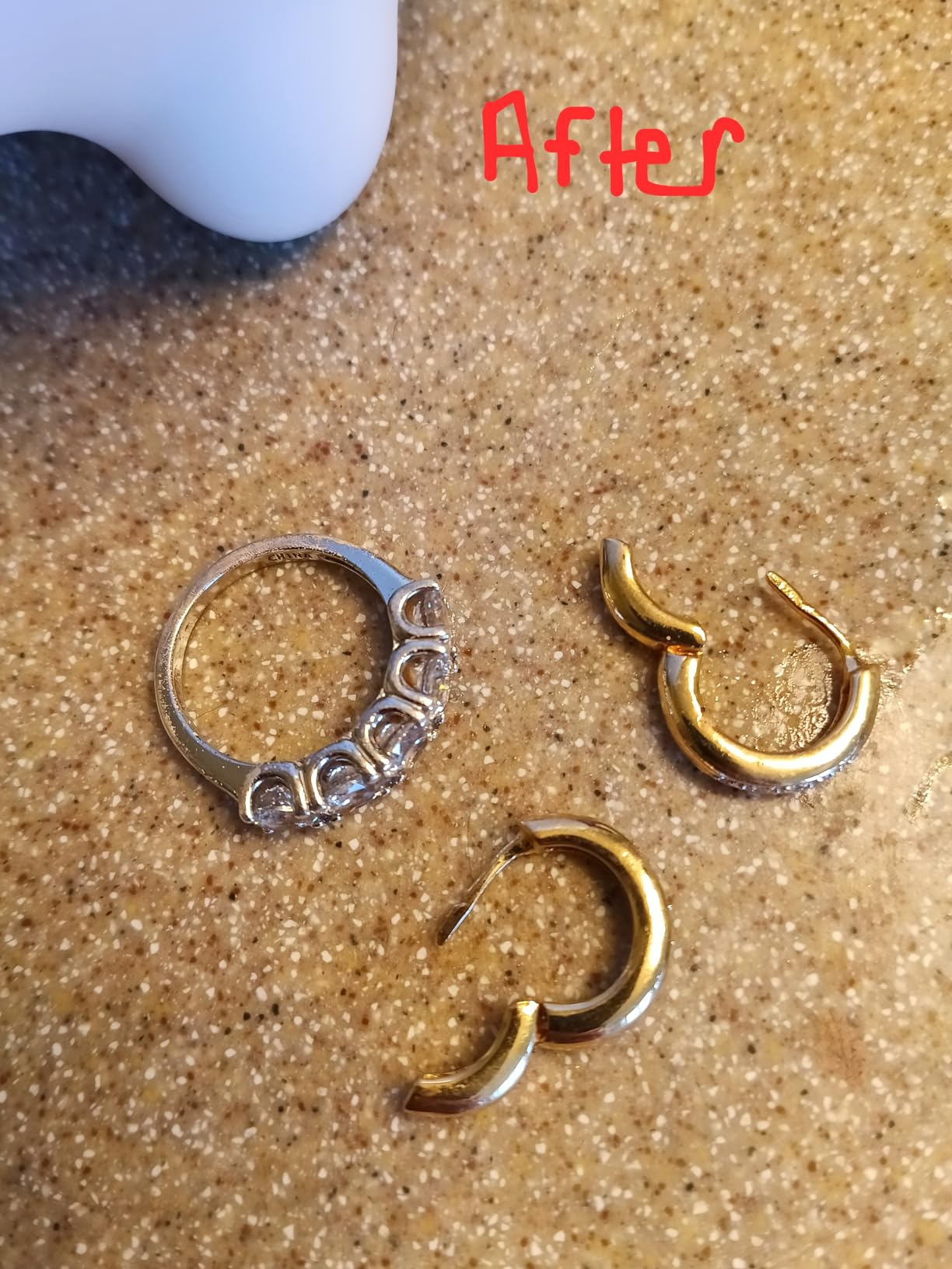 Ultrasonic Jewelry Cleaner, 45KHz Retainer Cleaner Machine, Low Noise customer photo 2