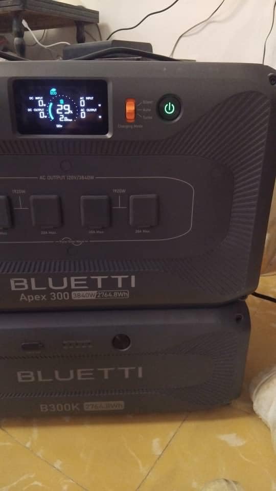 BLUETTI Apex 300 Portable Power Station & B300K Expansion Battery 5529.6Wh customer photo 1