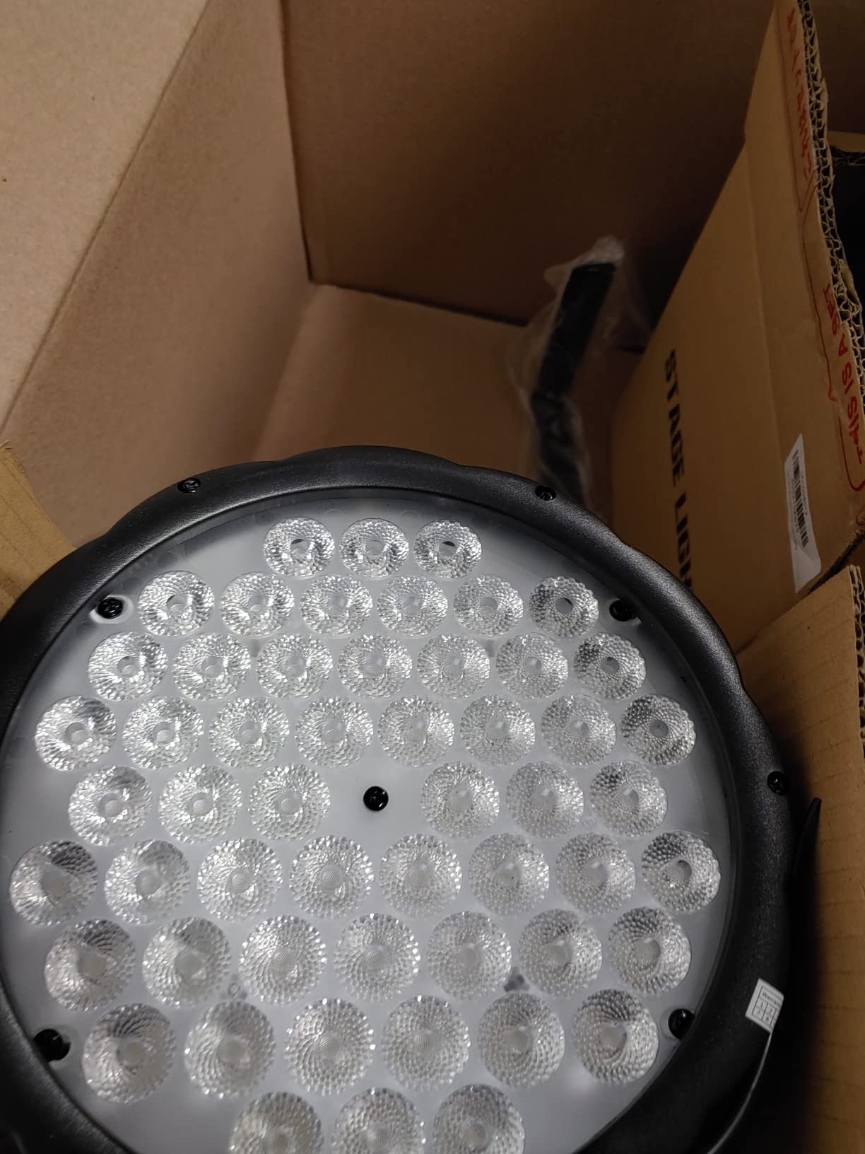 BETOPPER LED Par Lights 54 x 1.5W, RGB Stage Lights DMX DJ Lighting Sound Activated with Stand, Strobe Light & Wash Par Lighting DMX for Parties, Church, Wedding, Bars, 12 customer photo 1