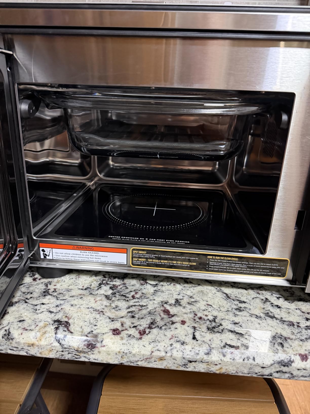 Ninja® Crispi™ Microwave & Air Fryer with FusionCrisp, Silver, MW101 customer photo 2