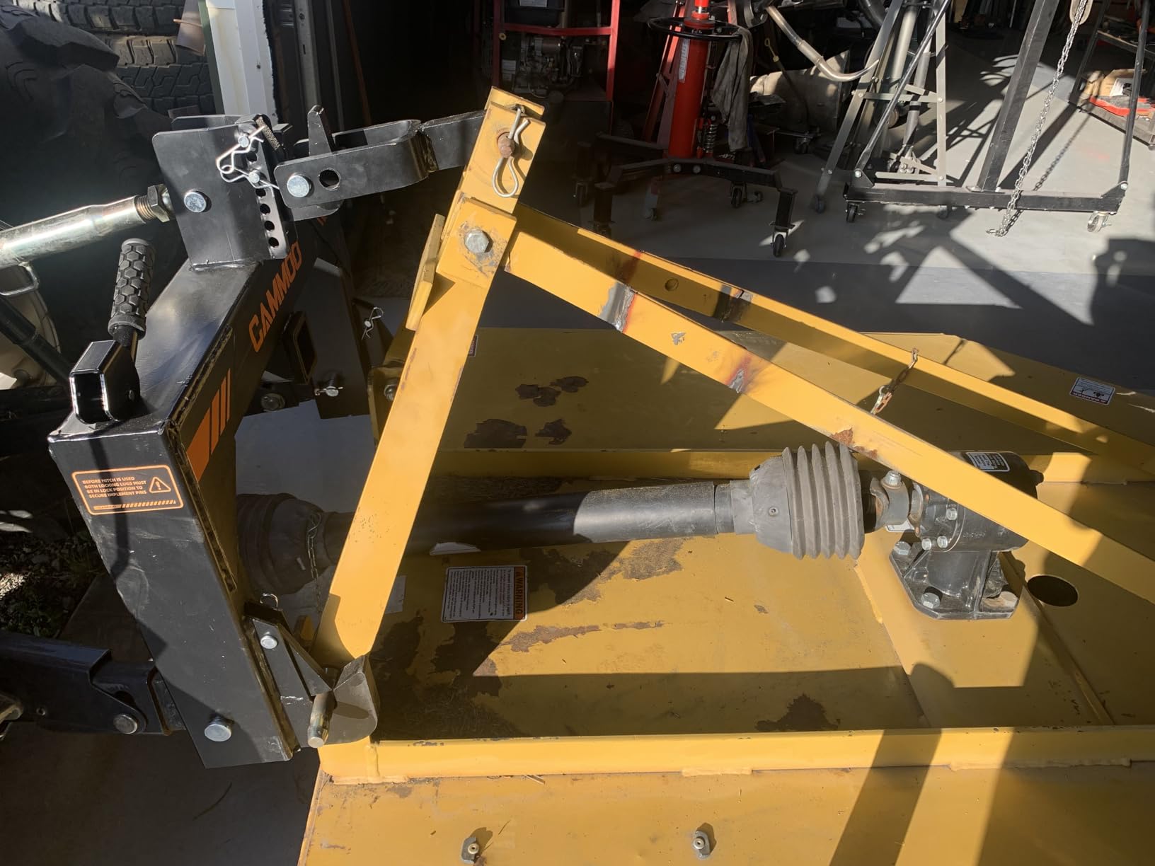 CAMMOO 3-Point Quick Hitch with 2