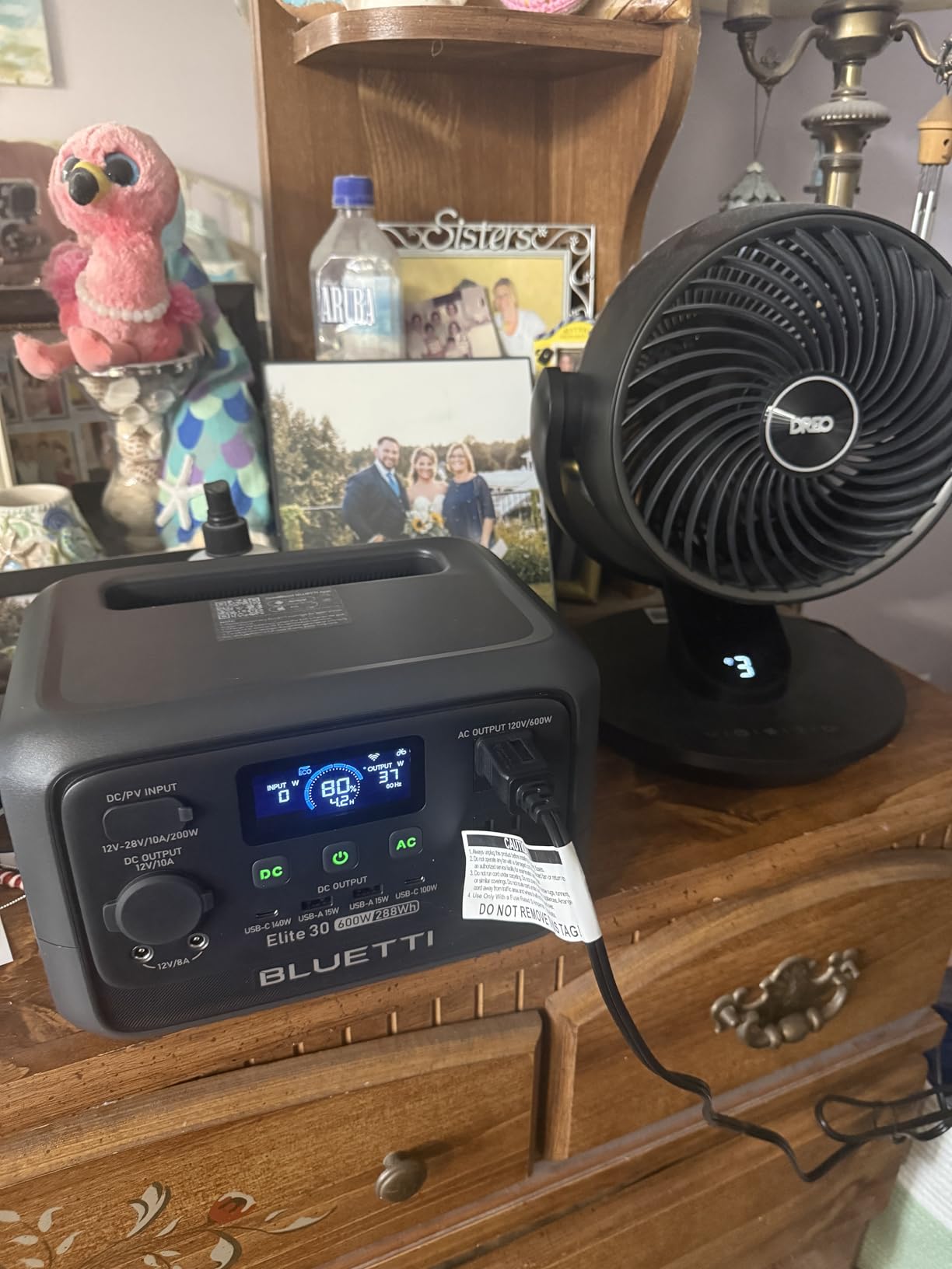 BLUETTI Elite 30 V2 Portable Power Station 288Wh 600W LFP Solar Generator customer photo 1