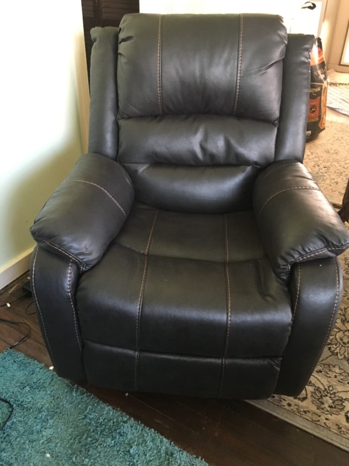 Signature Design by Ashley Dual Motor Power Lift Recliner, Heat & Massage customer photo 1