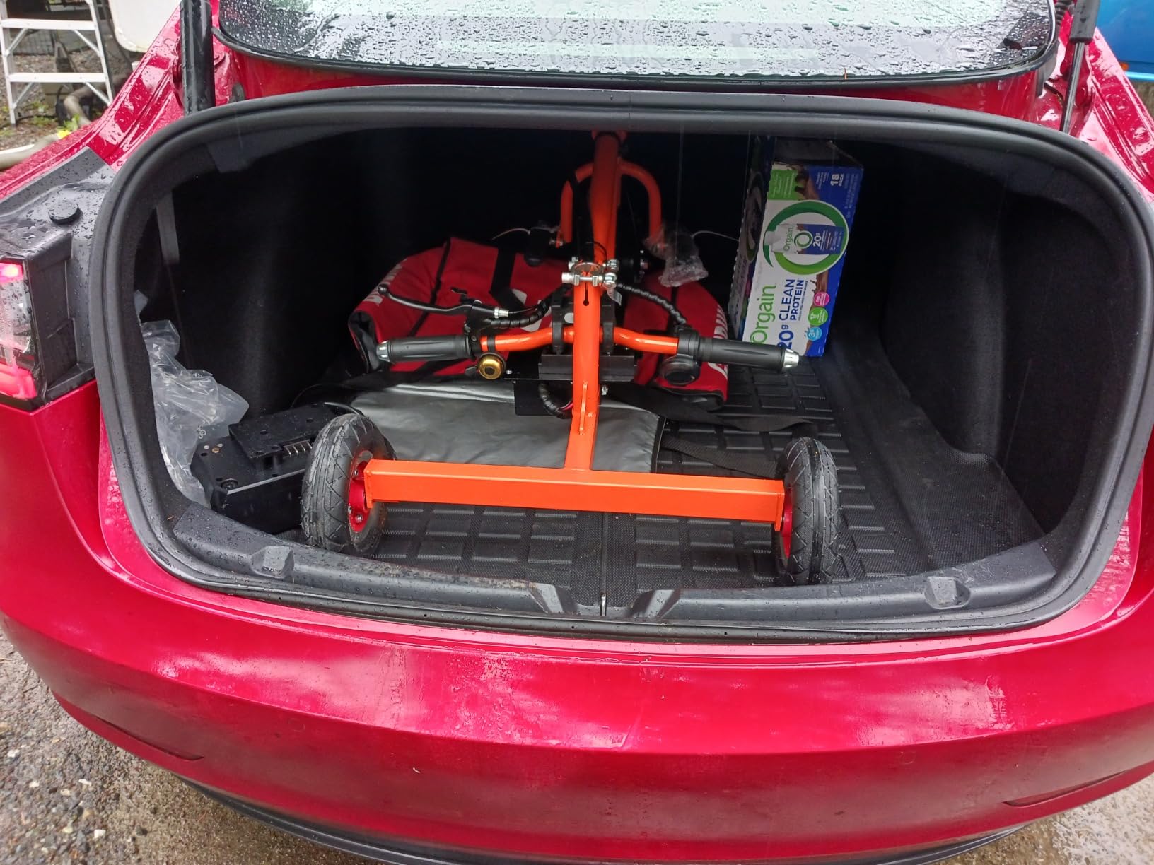 VEVOR Heavy Duty 4-Wheel Mobility Scooter, Powerful 1000W Brushless Motor, 500 lbs Capacity, 21.5 Miles Long Range, All Terrain Mobility Scooter with Lockable Trunk for Seniors & Adults customer photo 1
