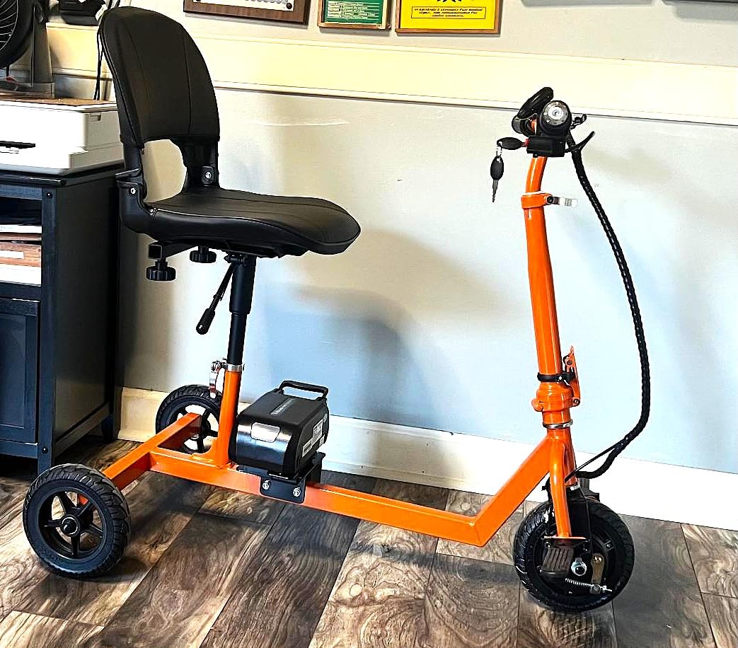 VEVOR Heavy Duty 4-Wheel Mobility Scooter, Powerful 1000W Brushless Motor, 500 lbs Capacity, 21.5 Miles Long Range, All Terrain Mobility Scooter with Lockable Trunk for Seniors & Adults customer photo 2