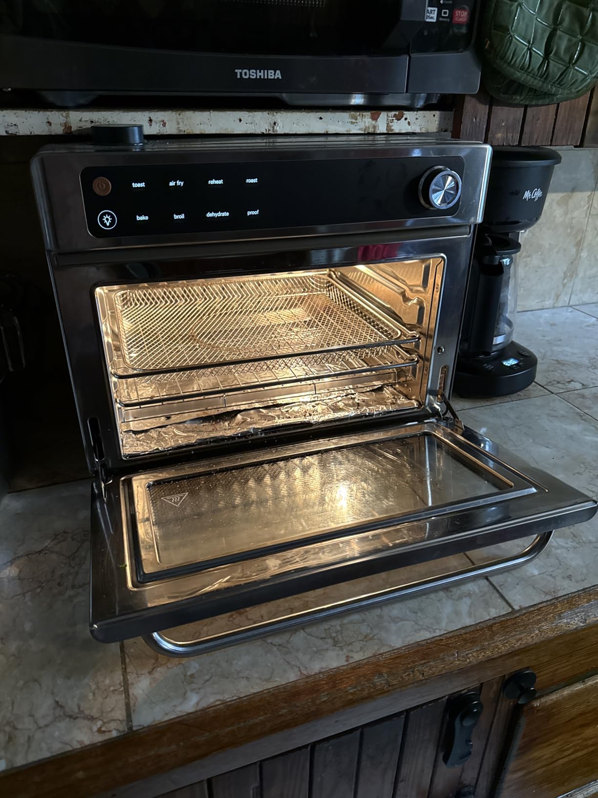 Our Place Wonder Oven Pro, 8-in-1 Digital Air Fryer Oven, 3-Rack, 32 Qt customer photo 1