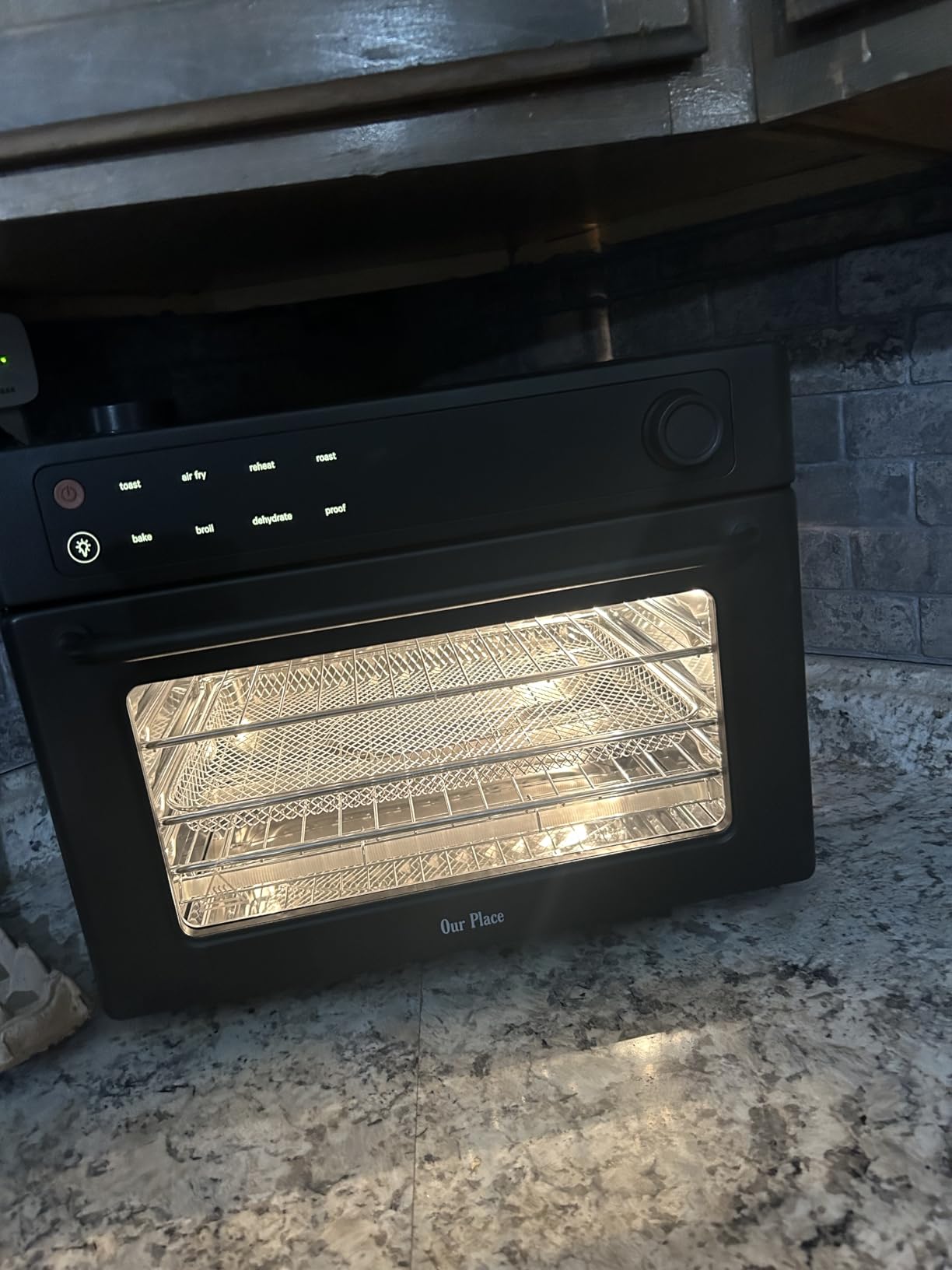 Our Place Wonder Oven Pro, 8-in-1 Digital Air Fryer Oven, 3-Rack, 32 Qt customer photo 2