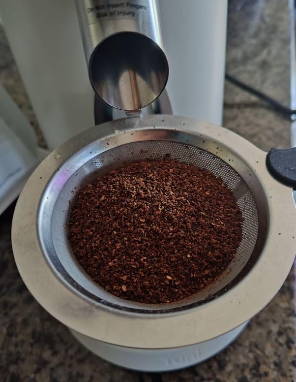 Tuni G3 Commercial 64mm Flat Burr Coffee Grinder, 100 Grind Settings, Ivory | Electric Espresso Grinder with Single Dose, Anti-Static Tech, All-Metal Stainless Steel Body for Drip/Cold Brew/French Press customer photo 1