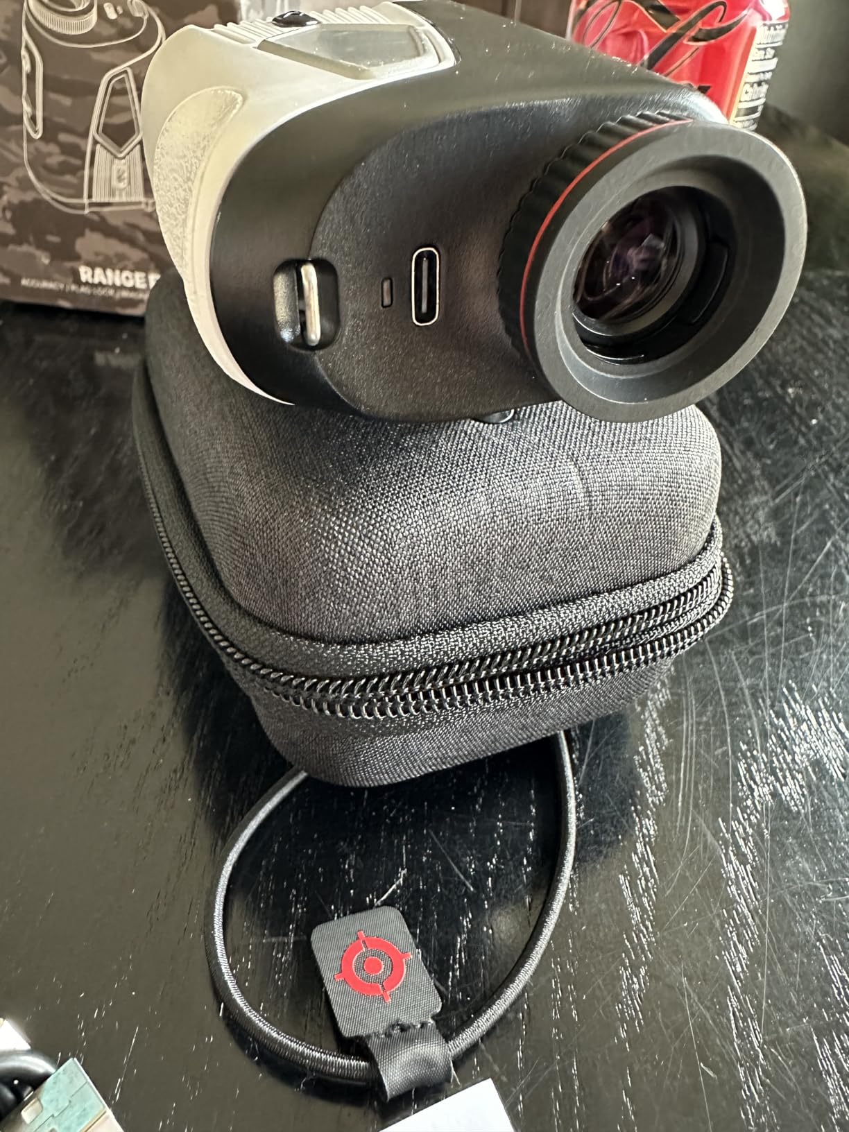Golf Rangefinder with Slope On/Off 1500 Yards 7X Magnification Golf Gifts customer photo 1