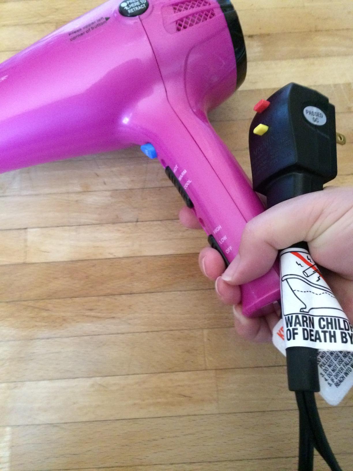 Conair Hair Dryer with Diffuser & Concentrator, 1875W, Matte Light Pink customer photo 1