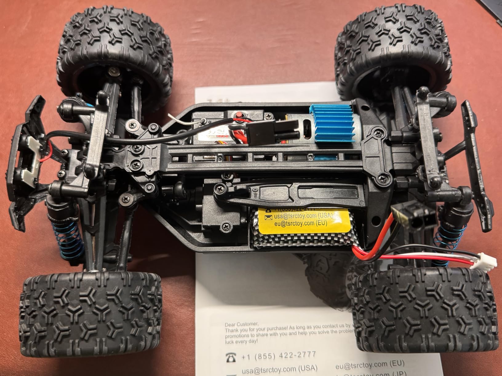 TENSSENX 1:18 Scale All Terrain RC Cars, 40KPH High Speed 4WD Remote Control Car with 2 Rechargeable Batteries, 4X4 Off Road Monster Truck, 2.4GHz Electric Vehicle Toys Gifts for Kids and Adults customer photo 2