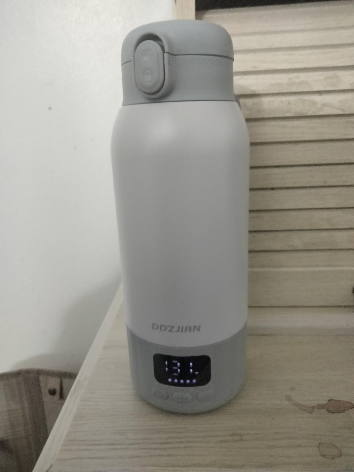 Portable Bottle Warmer for Travel, Fast Heating Milk Warmer On The Go, 17 OZ Water Warmer for Breast Milk, Formula, Water, Temp Control 98°F -131°F, Baby Essentials for Outdoor Airplane Car Journey customer photo 1