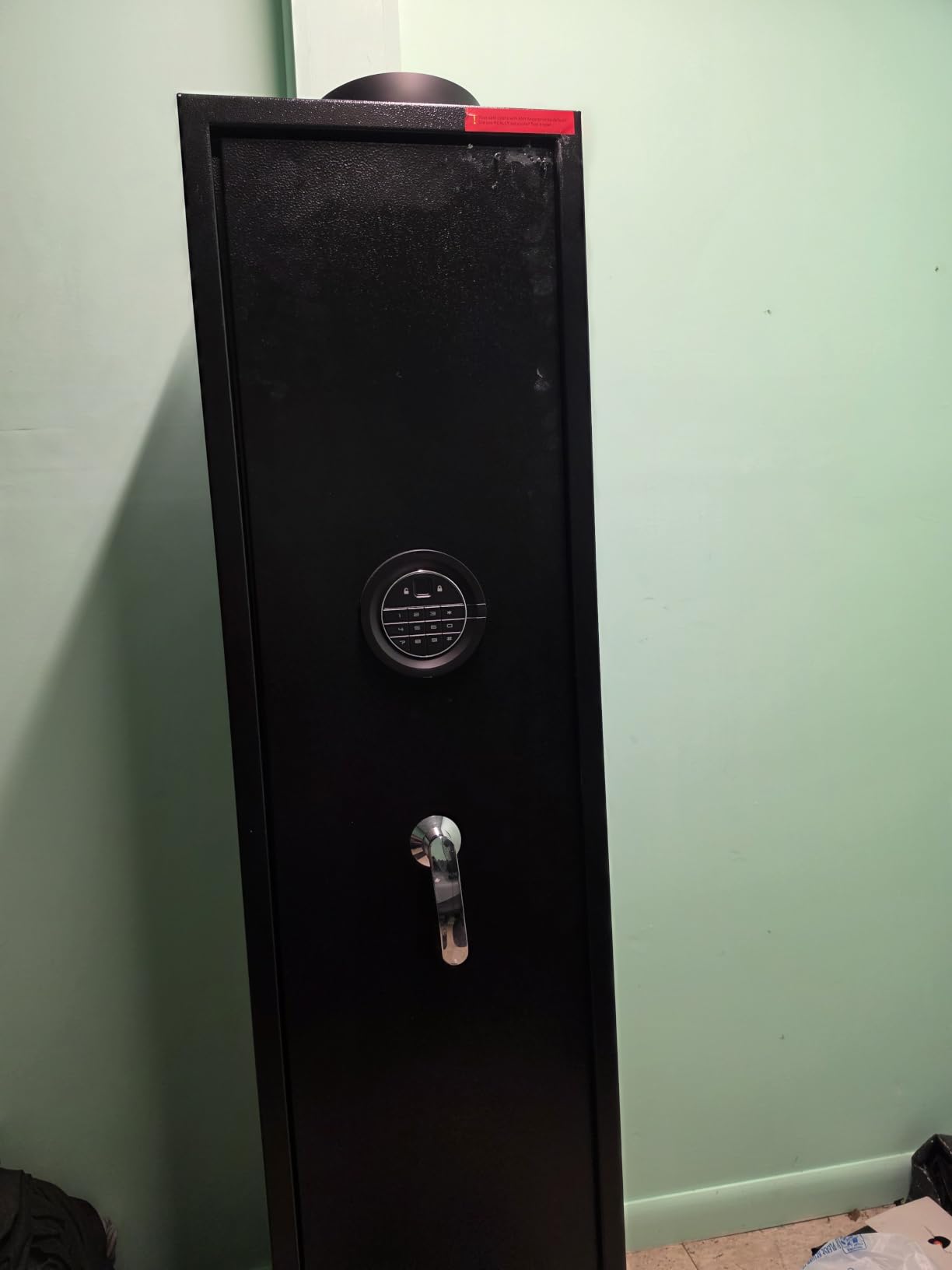 Marcree 5-8 Biometric Gun Safe, Fingerprint Gun Safe for Rifles and Pistols, Long Gun Cabinets for Rifles and Shotguns with Dual Alarm System, Quick Access Rifle Safes, No Assembly customer photo 1