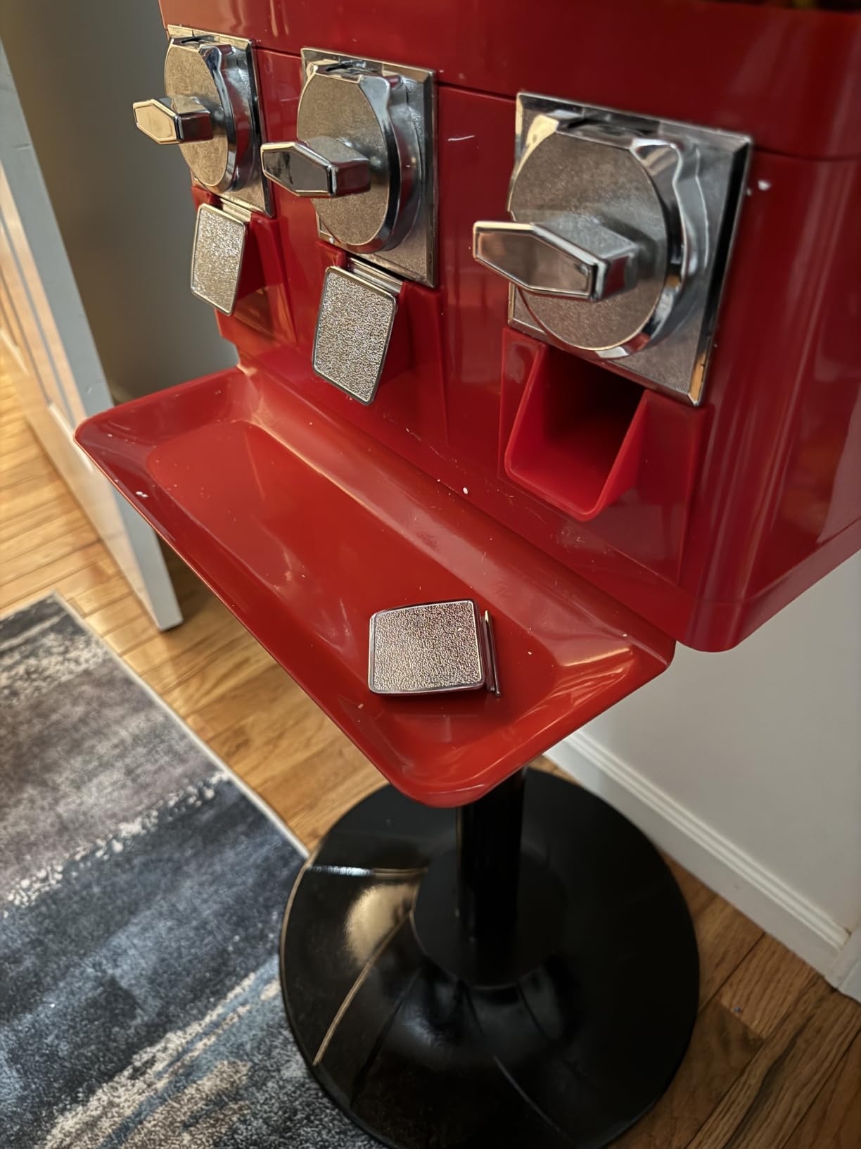 Candy Machine Dispenser Commercial Gumball Vending Machine Coin Operated customer photo 2