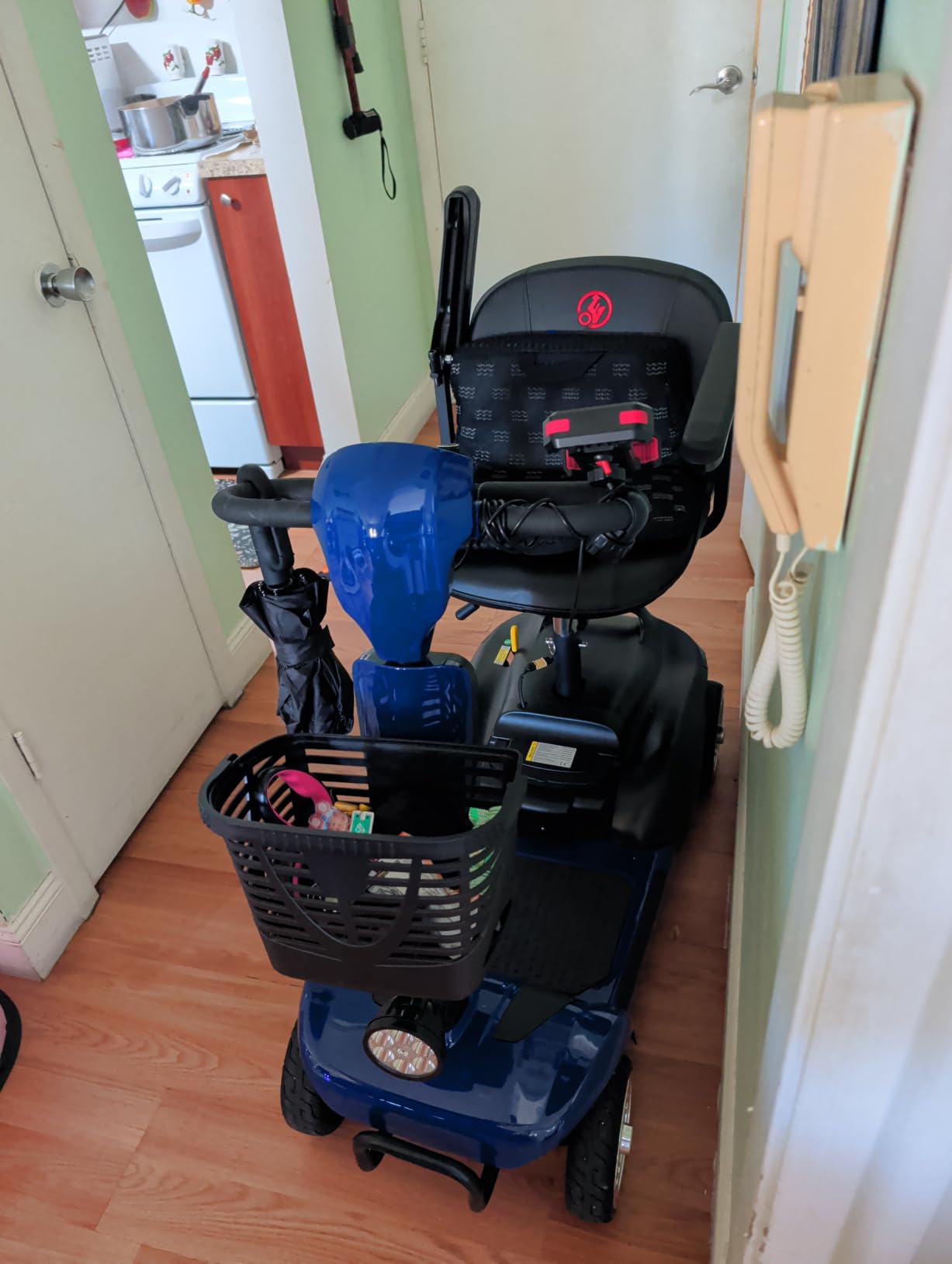 Mobility Scooter for Seniors & Adults, 4 Wheel Foldable Scooter customer photo 1