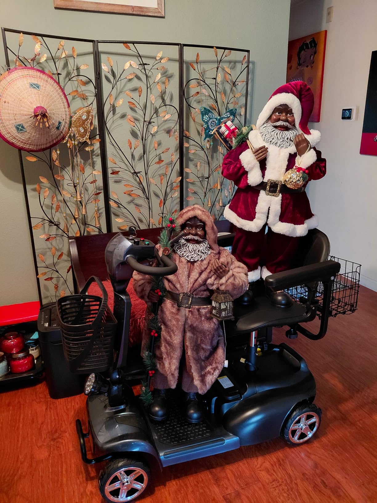 Mobility Scooter for Seniors & Adults, 4 Wheel Foldable Scooter customer photo 2