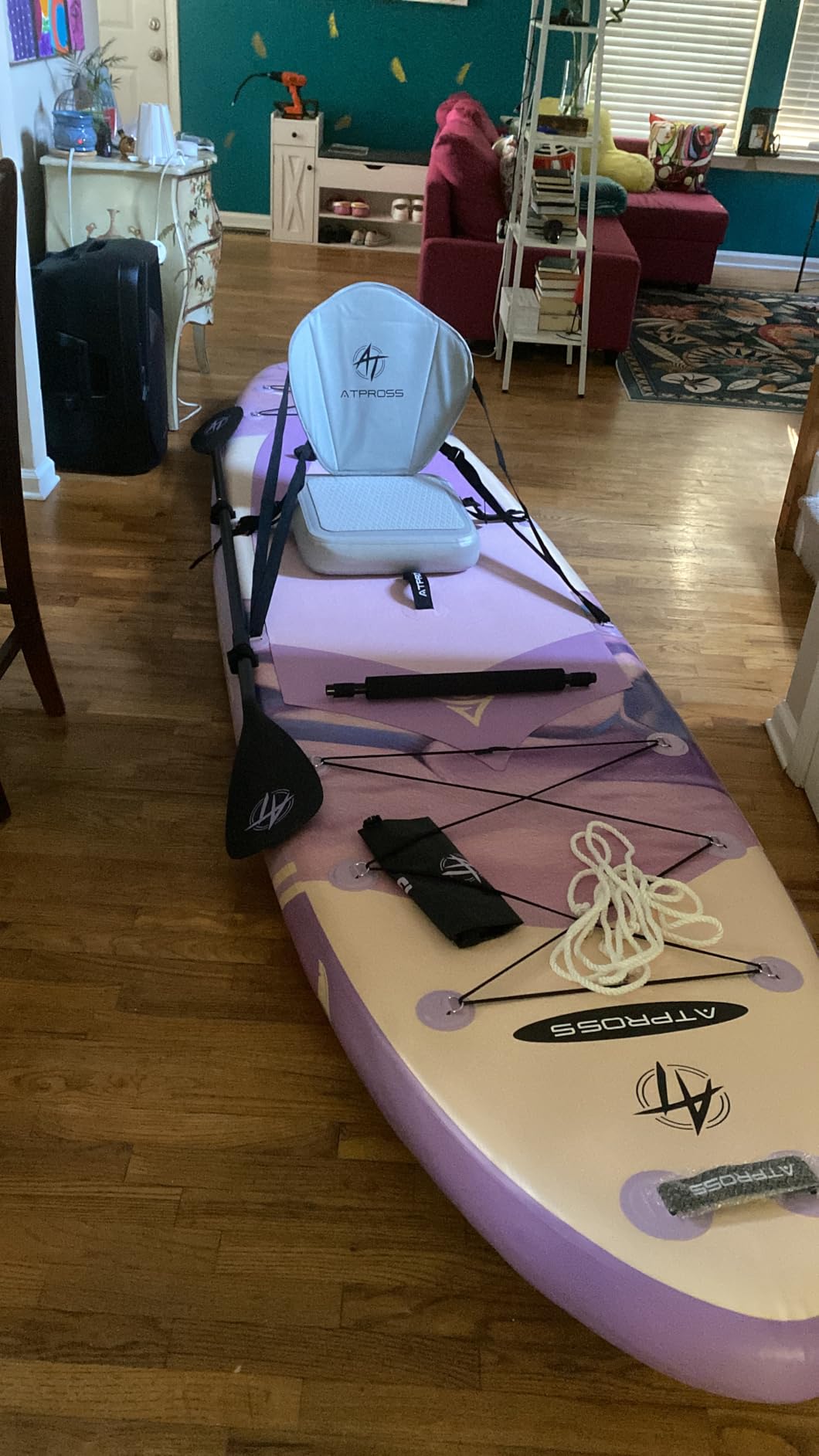 12'x36 Inflatable Stand Up Paddle Board with Seat, 500lbs Wide SUP customer photo 1
