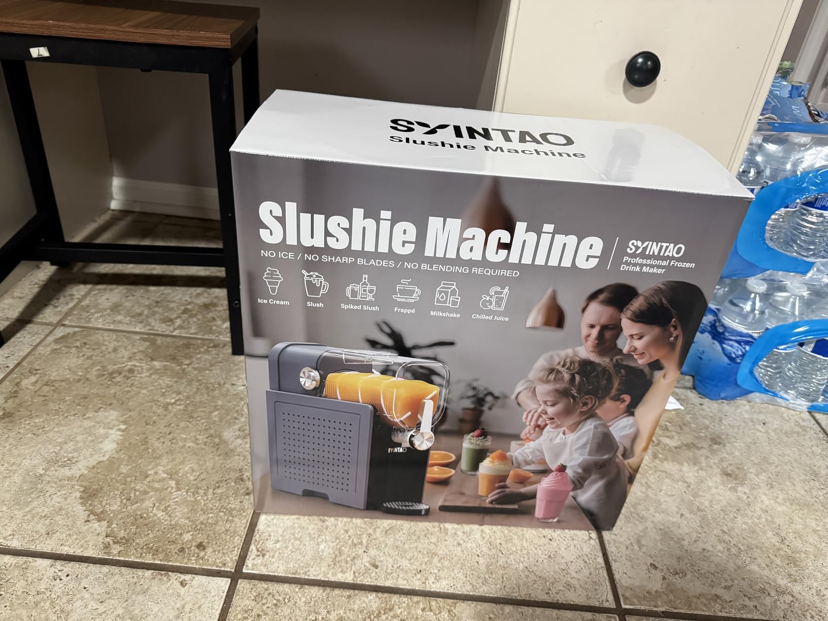 2-in-1 Slushie & Soft Serve Ice Cream Machine for Home, No Ice Needed customer photo 2