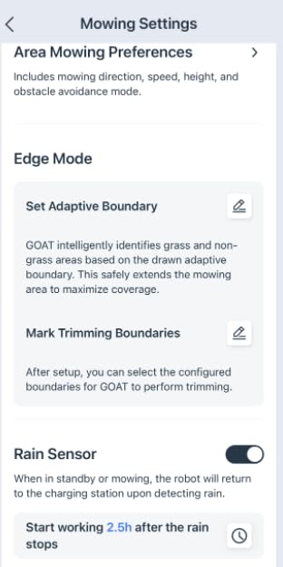 ECOVACS Goat O1000 LiDAR PRO Robot Lawn Mower, Wire-Free Mapping with LiDAR Navigation, AI Obstacle Avoidance, Smart Edge Mowing, App Control, for Lawns Up to 1/4 Acre customer photo 1