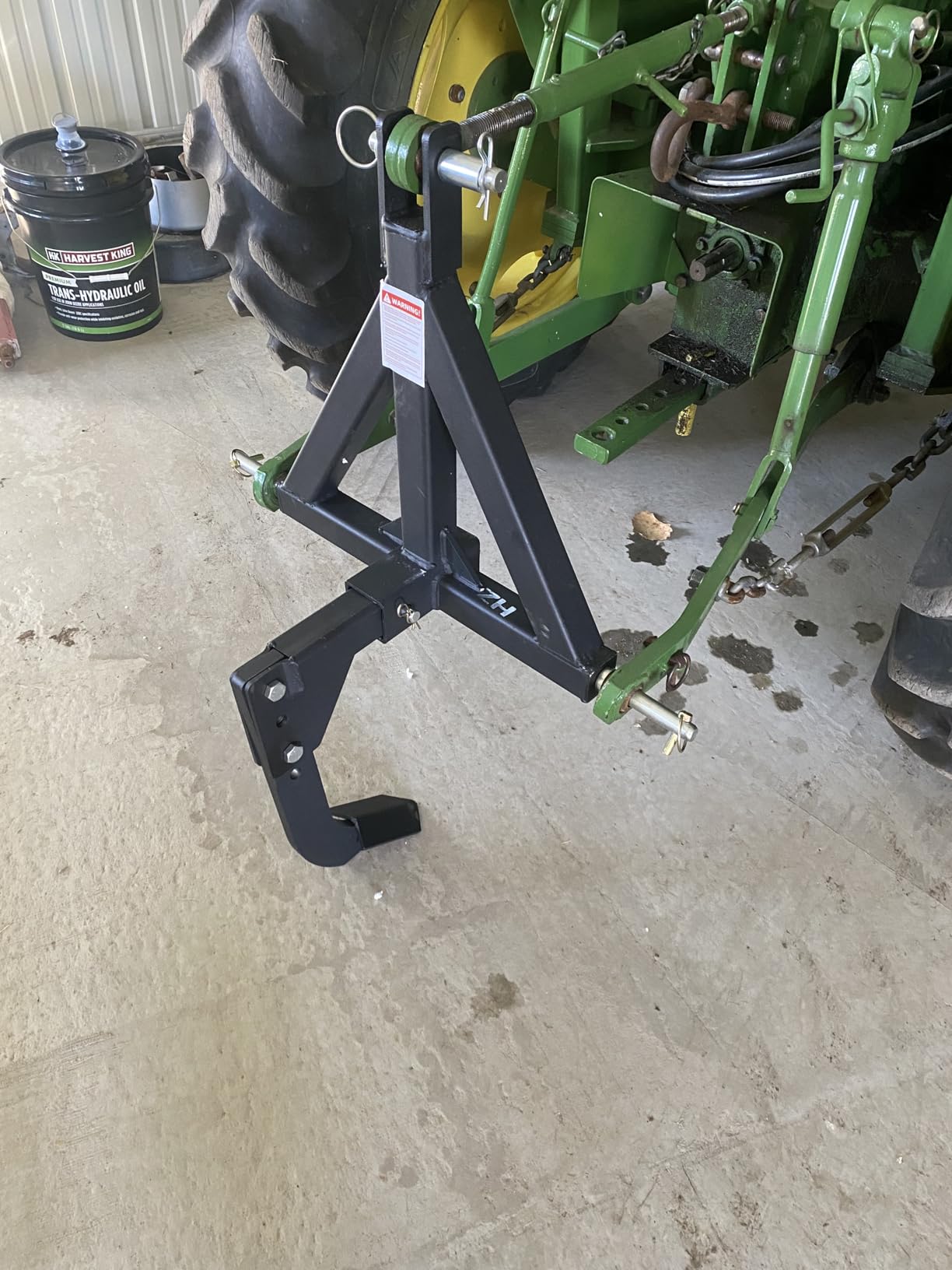 YITAMOTOR 3 Point Trailer Hitch with 2