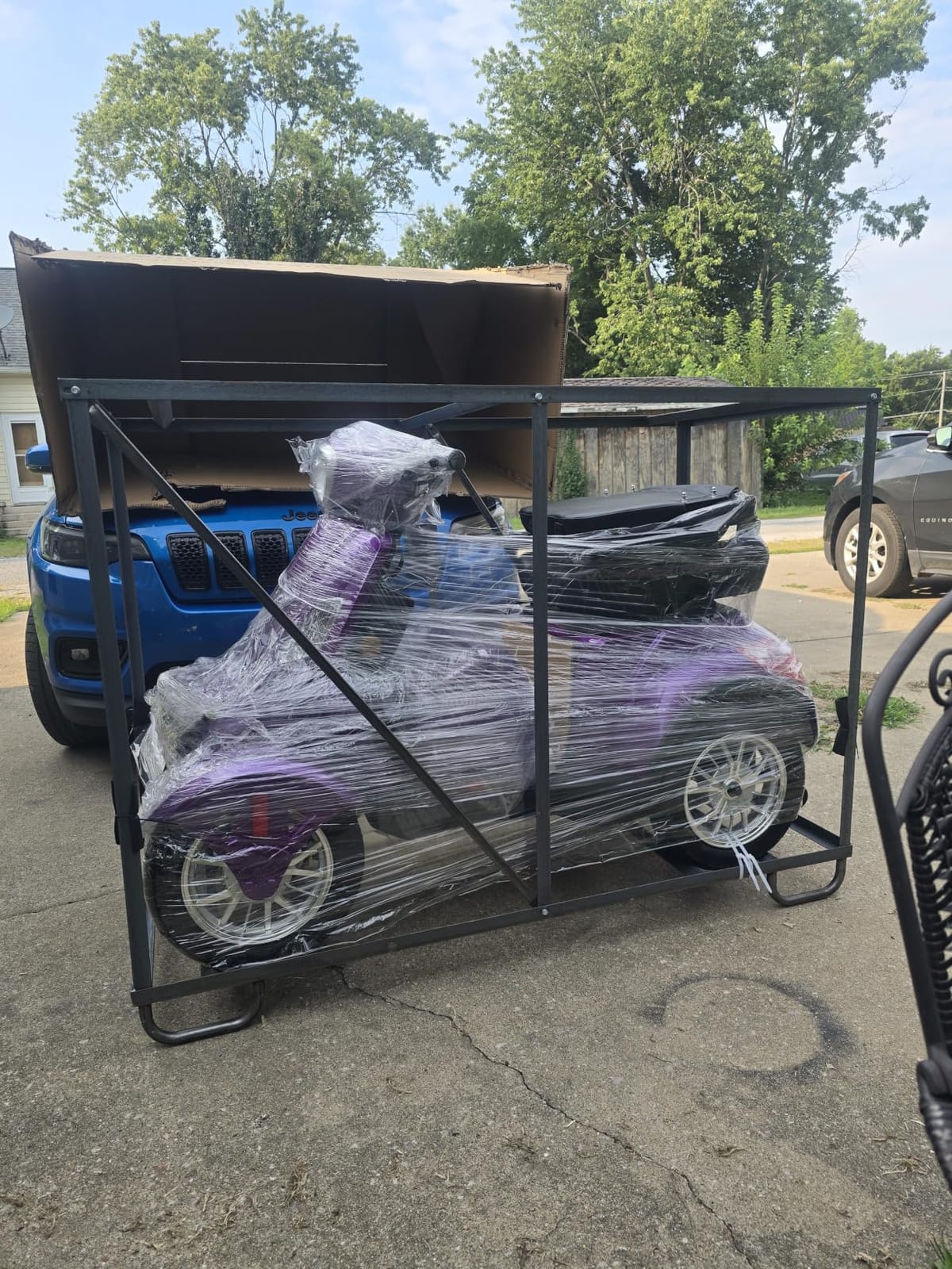 Super Large Heavy Duty Mobility Scooter, 4 Wheel 800W Electric Scooter customer photo 1