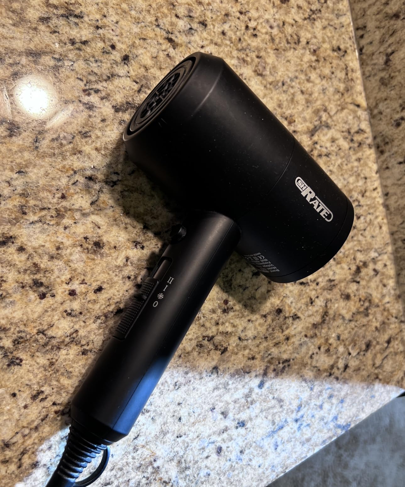 SHRATE Professional Ionic Hair Dryer with Diffuser & Nozzle | Low Noise customer photo 2
