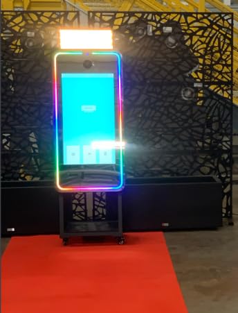 Magic Mirror Photo Booth Touch Screen with Printer and HD Camera customer photo 2