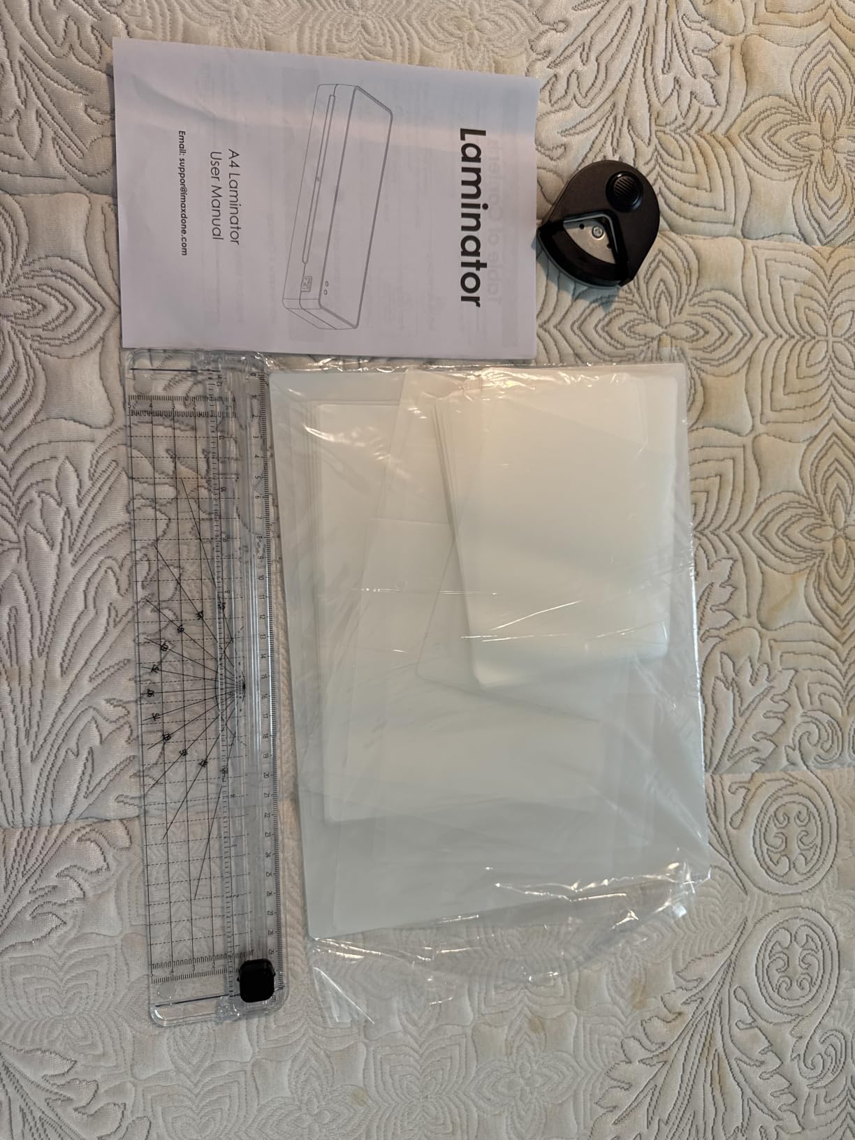 MAXDONE Laminator Machine 9-Inch - 5-in-1 Thermal Laminator Kit customer photo 1