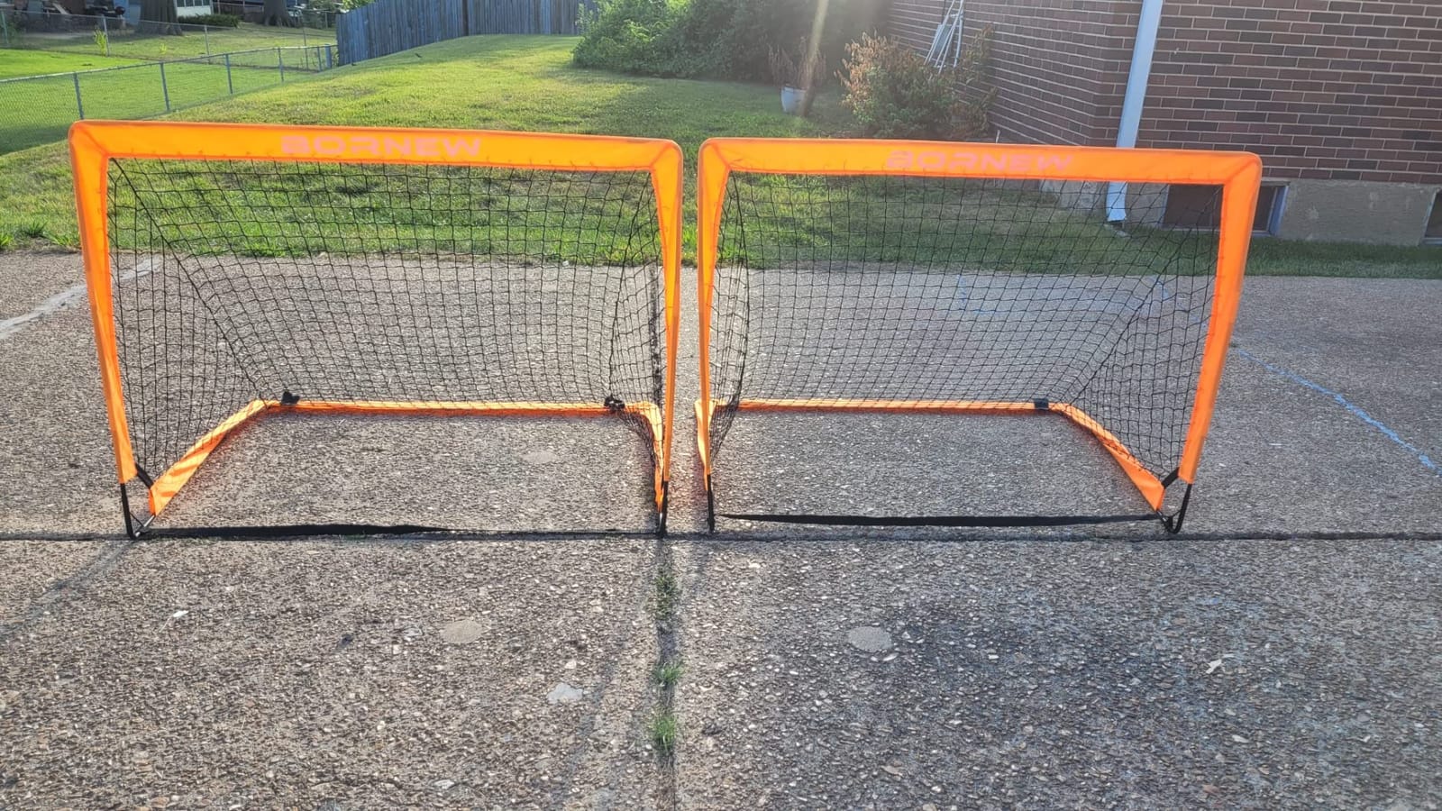 Soccer Goal - Backyard & Indoor 7X5 / 6X4 / 4X3 ft Soccer Goals customer photo 2