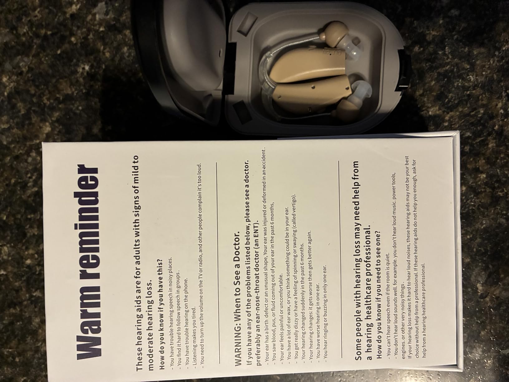 Hearing Aids for Seniors Rechargeable 24H Battery | Design DSP Noise Reduction OTC Hearing Aids for Mild to Moderate Hearing Loss Easy Volume Control Not Amplifiers customer photo 1