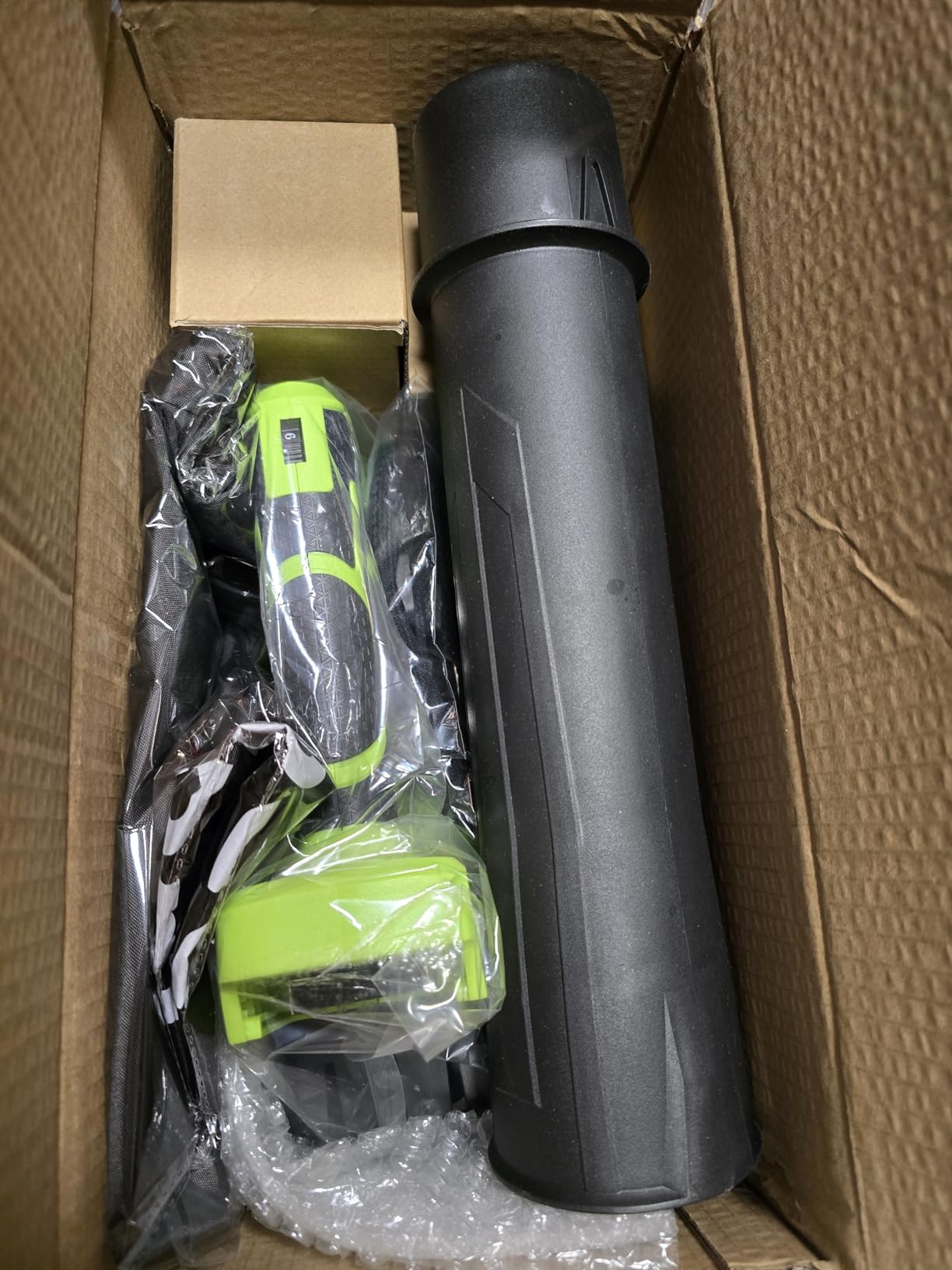 Leaf Blower Cordless 650CFM with 2x4.0Ah Battery Powered and Fast Charger customer photo 1