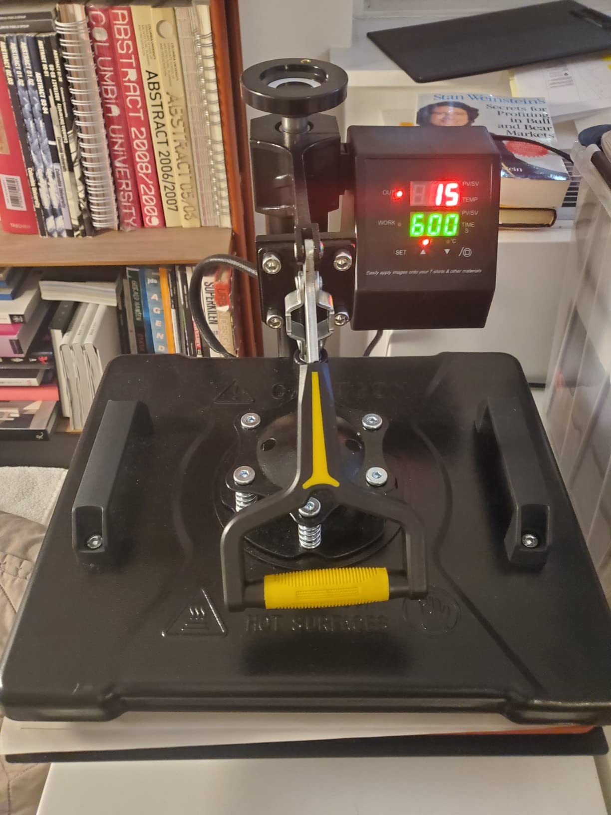 Slendor 15x15 inch 5 in 1 Swing Away Heat Press Machine for T Shirts customer photo 1