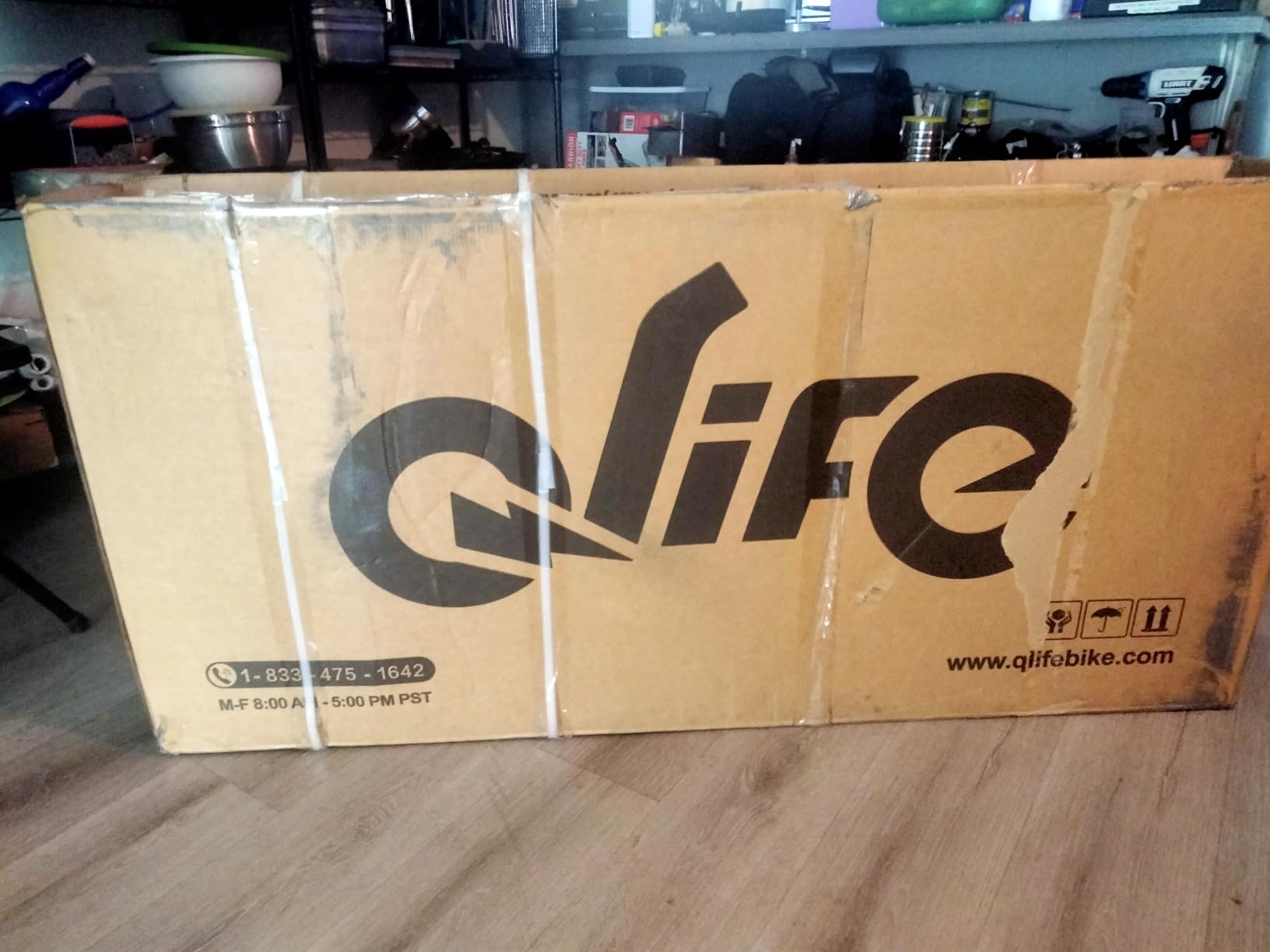 Qlife Cityone 2.0/Cityone Plus Electric Bike for Adults-1200W Peak Motor customer photo 2