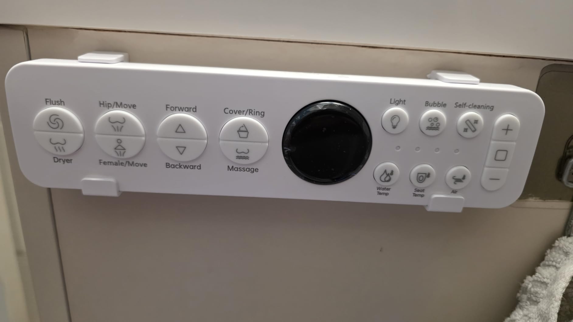 Smart Toilet with Bidet Built In, One-Piece Tankless Design with Remote,Auto Open & Close Lid, Dual Auto Flush, Heated Seat, Warm Air Dryer, Multiple Wash Modes & Temp Display customer photo 2