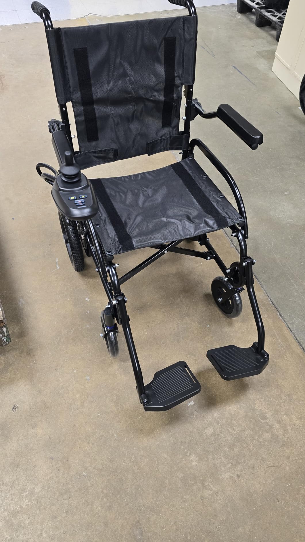 Vive Ultra Lightweight Electric Wheelchair for Adults - Foldable Power customer photo 2
