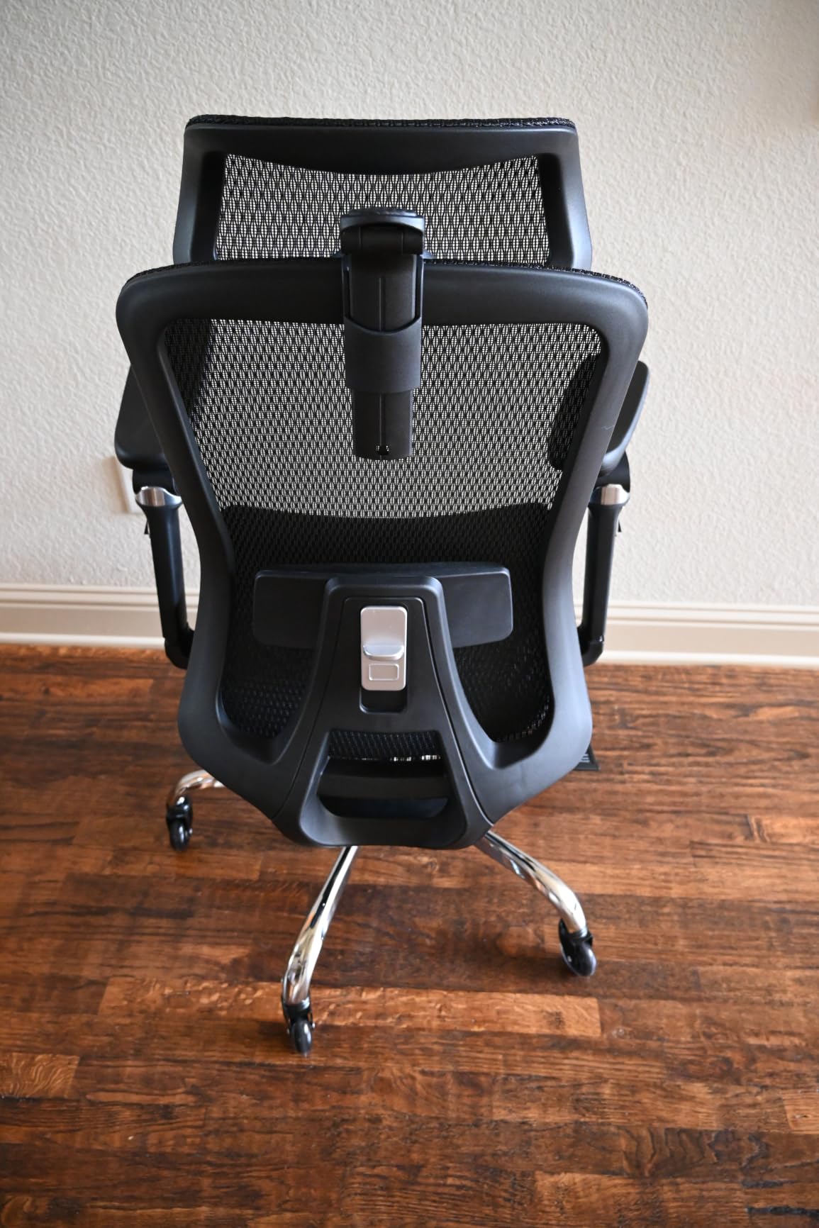 Marsail Big and Tall Mesh Ergonomic Office Chair with 6D Armrests | 6-level lumbar support, sliding seat depth, high-elastic mesh seat, 3D headrest, 4-position recline, adjustable seat height customer photo 1