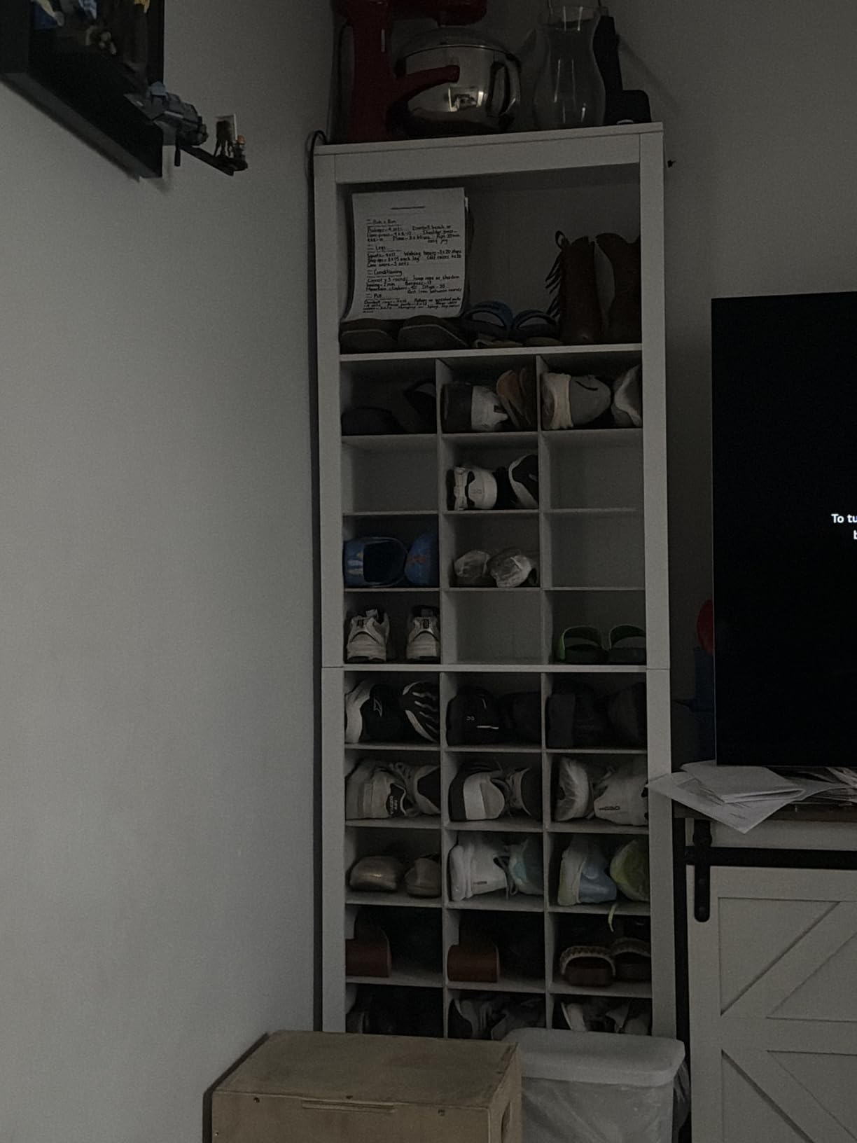 VASAGLE Tall Shoe Storage Cabinet, 10‑Tier, Holds Up to 50 Pairs of Shoes customer photo 1