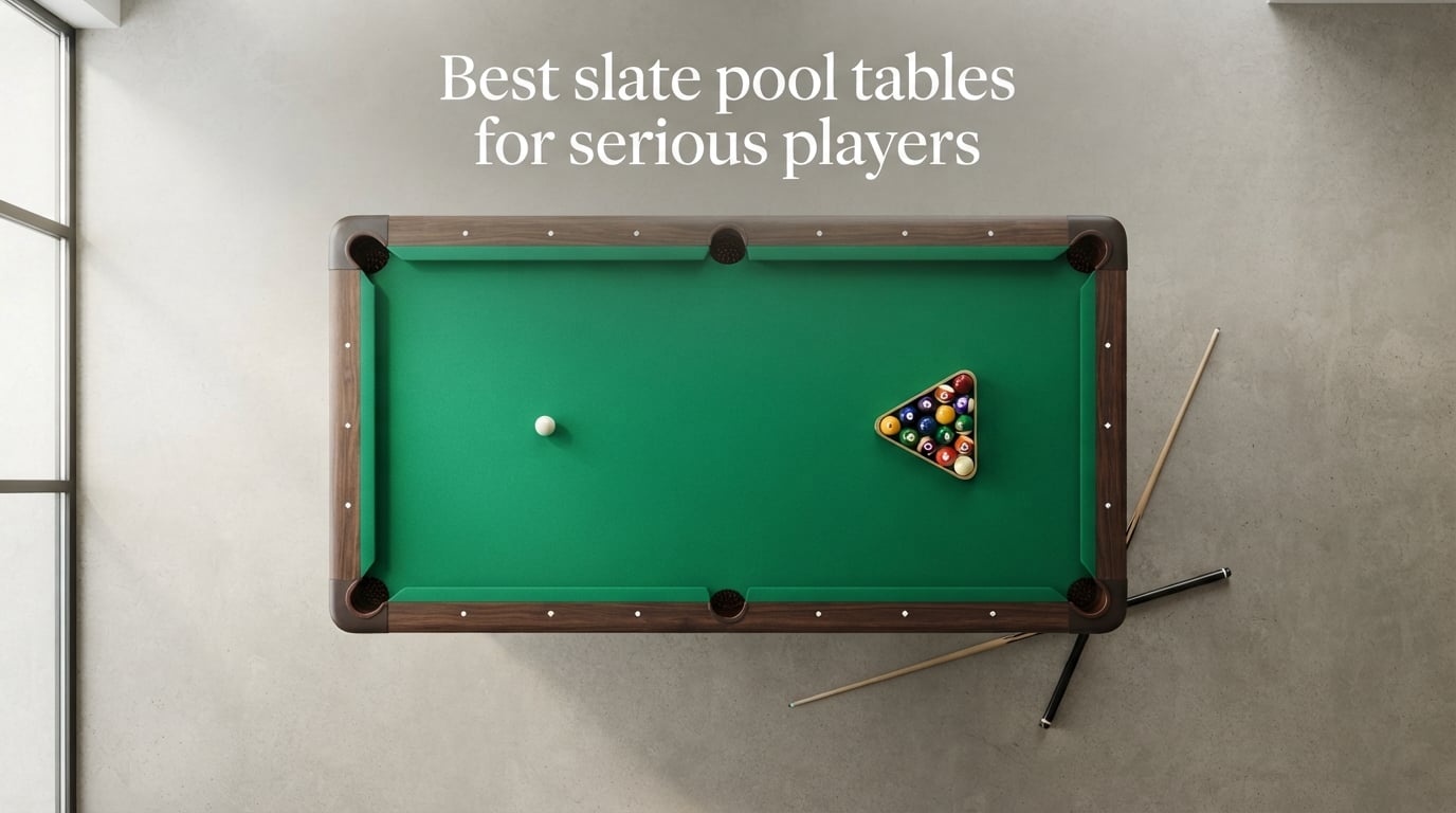 Best slate pool tables for serious players