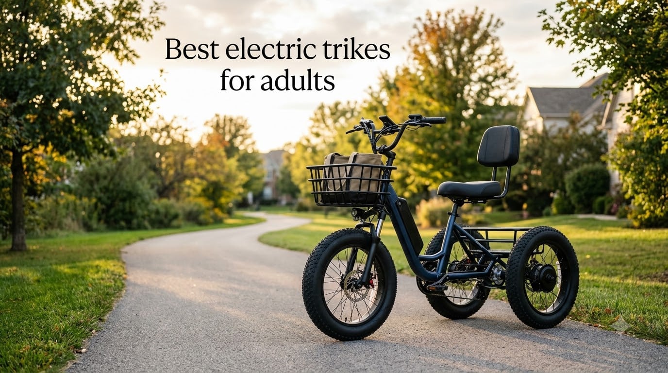 Best electric trikes for adults