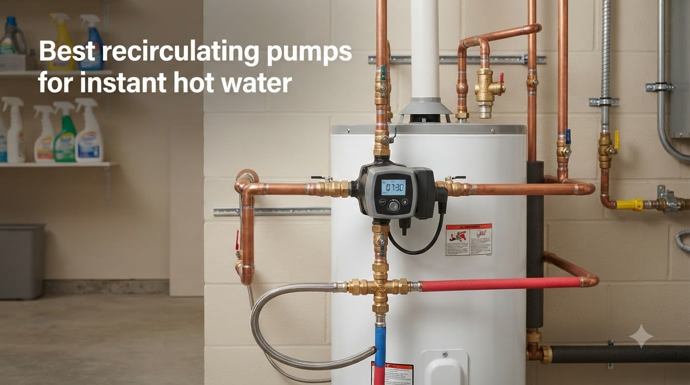 Best recirculating pumps for instant hot water