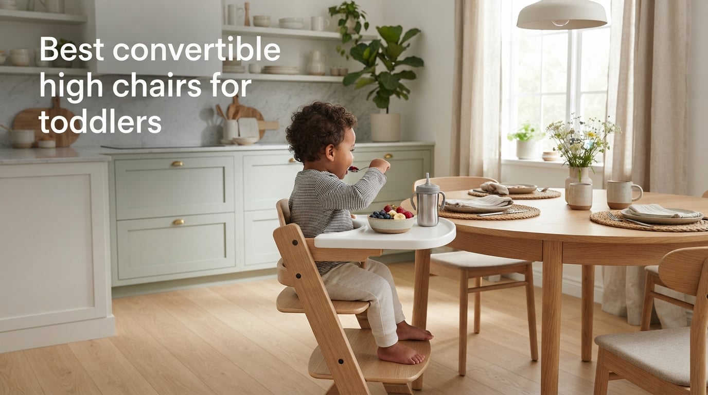 Best convertible high chairs for toddlers