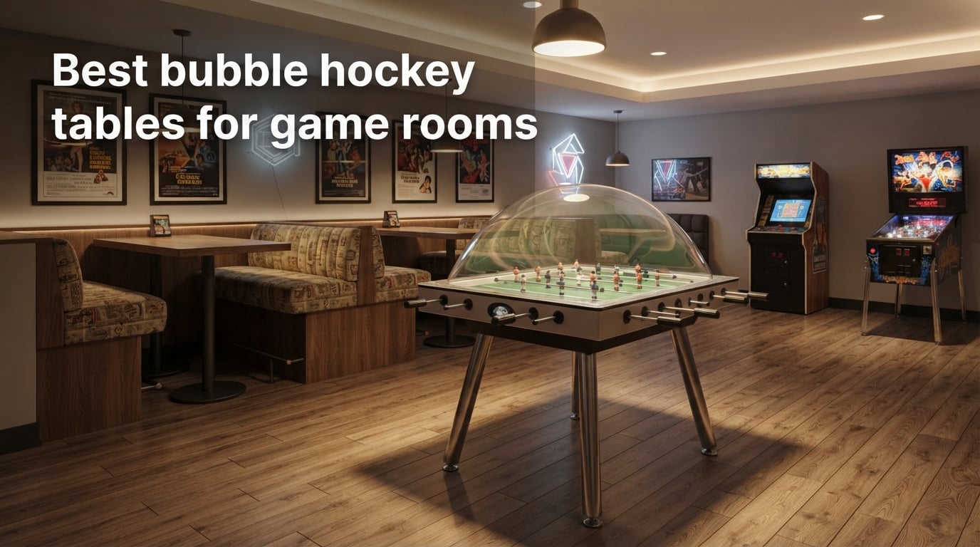 Best bubble hockey tables for game rooms