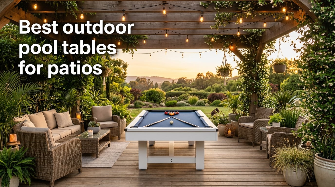Best outdoor pool tables for patios