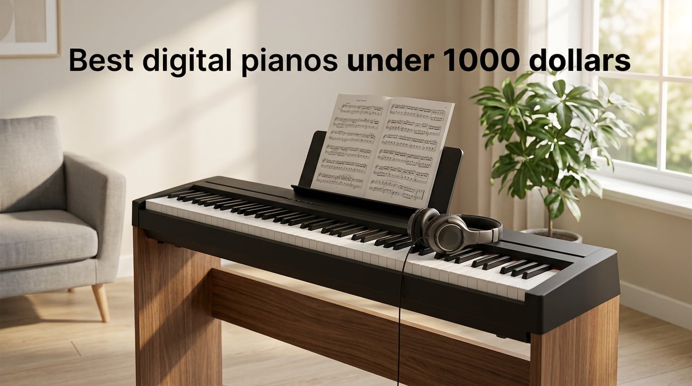 Best digital pianos under 1000 dollars