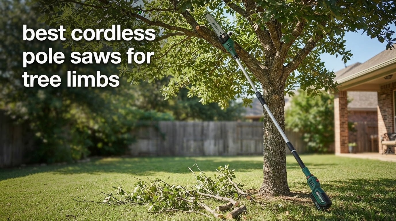 best cordless pole saws for tree limbs
