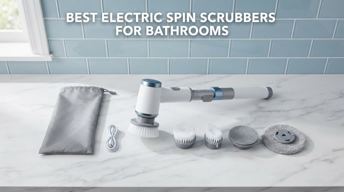 Best electric spin scrubbers for bathrooms