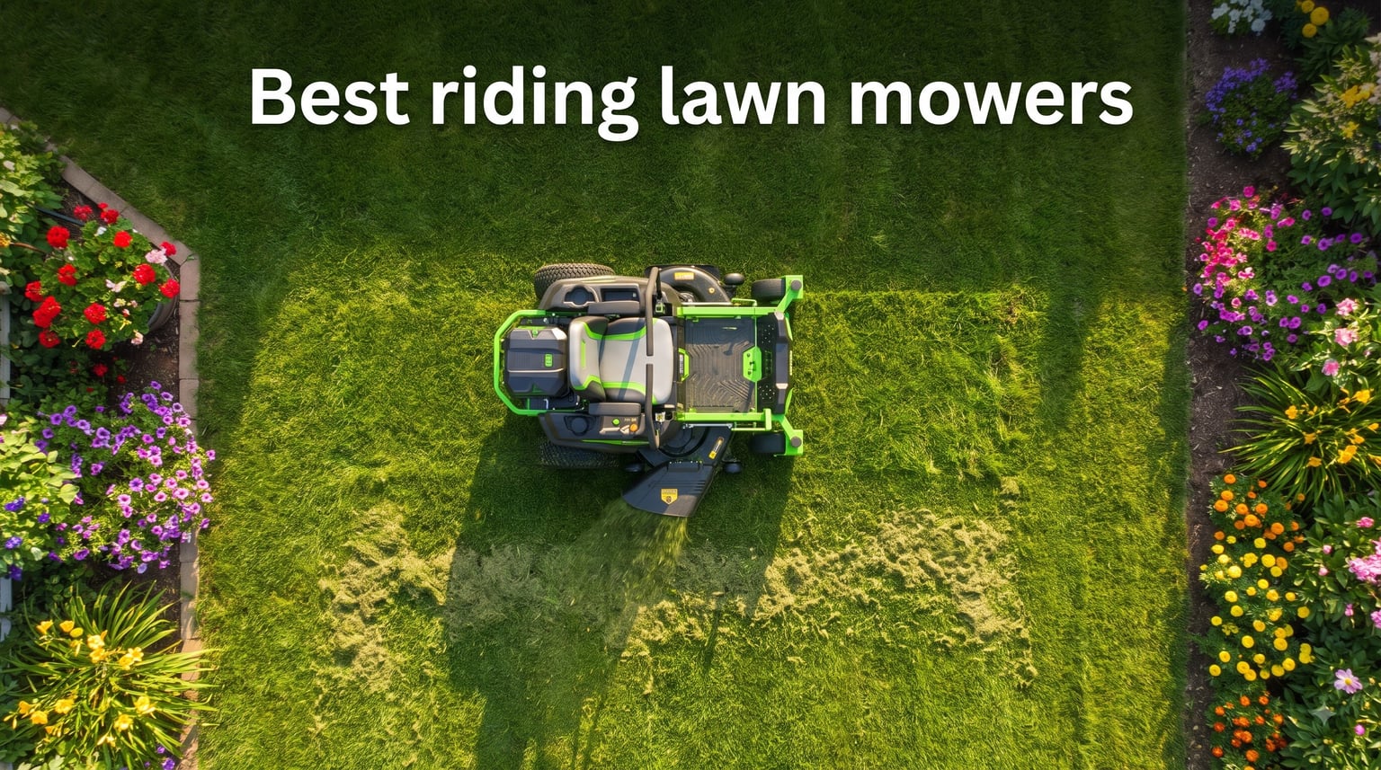 Best riding lawn mowers